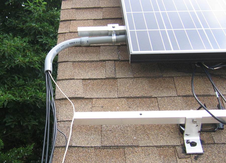installing solar panels again